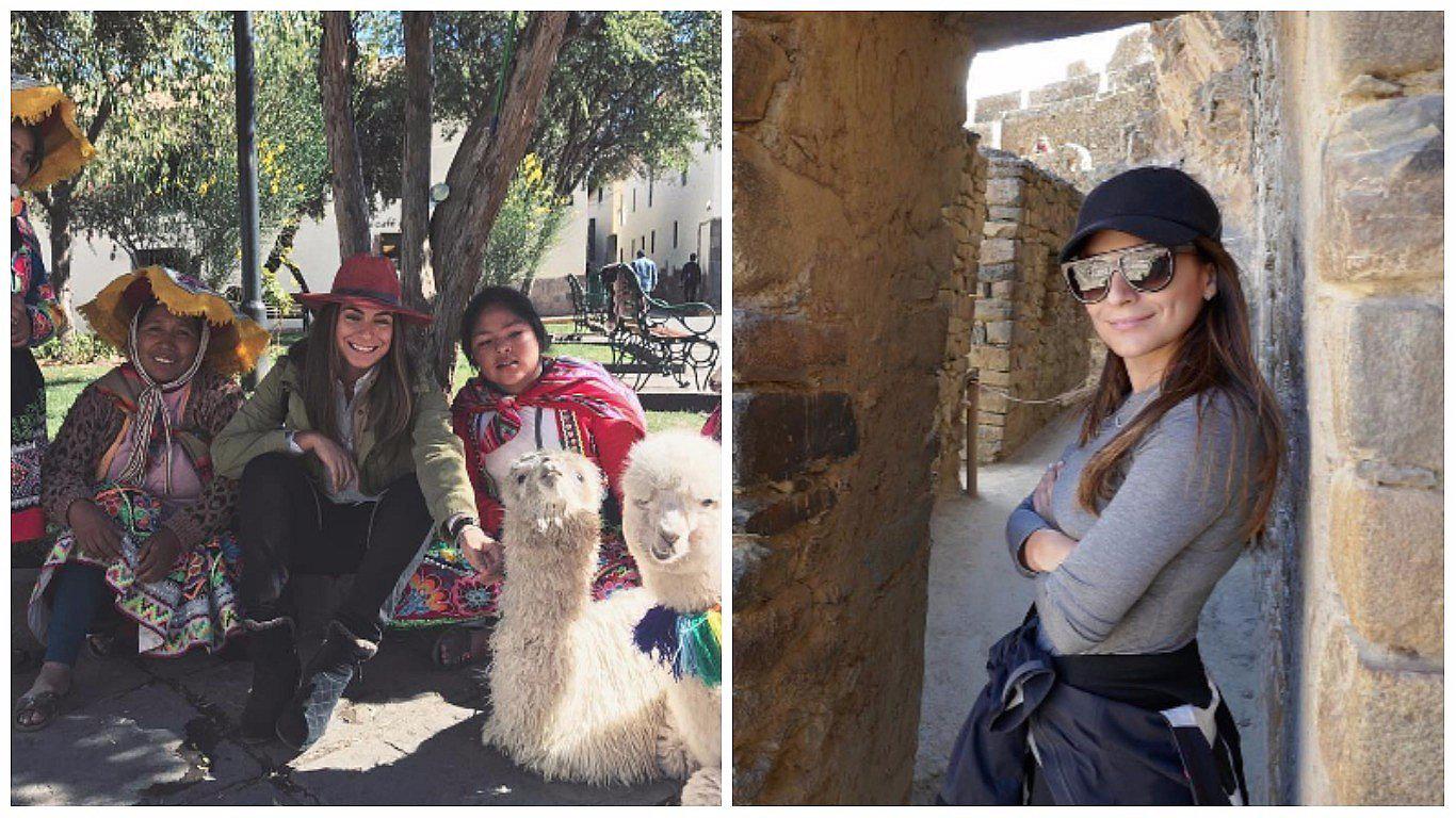 Ana Brenda Contreras: las fotografías de su visita al Perú 