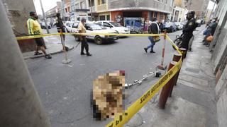 Cercado de Lima: asesinan a balazos a dos hombres en Barrios Altos