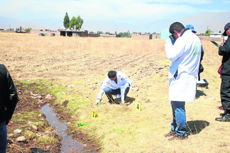 Escolar aparece muerta en chacra de Chupaca 