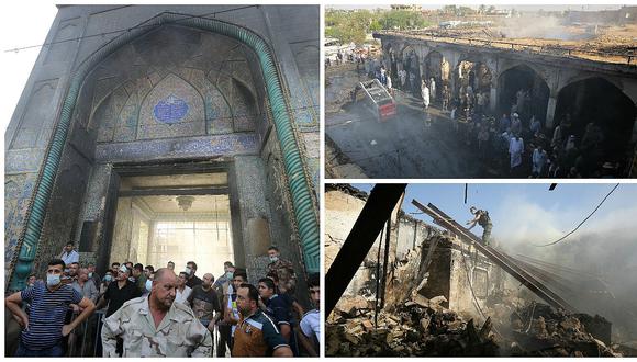 Irak: 40 muertos y 74 heridos en ataque de Estado Islámico a un mausoleo chií (VIDEO)