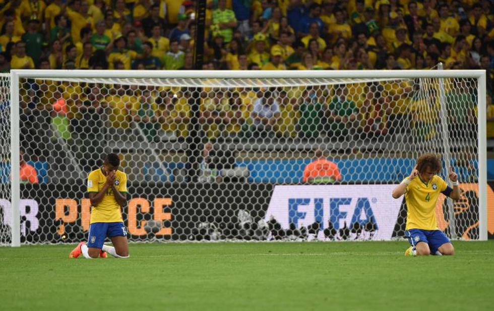 Brasil 2014: La tristeza de los jugadores brasileños tras la eliminación