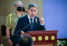 Ministro del Interior, Avelino Guillén, anuncia su “respaldo total” a prefectos a nivel nacional