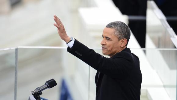Barack Obama juró publicamente como presidente de Estados Unidos