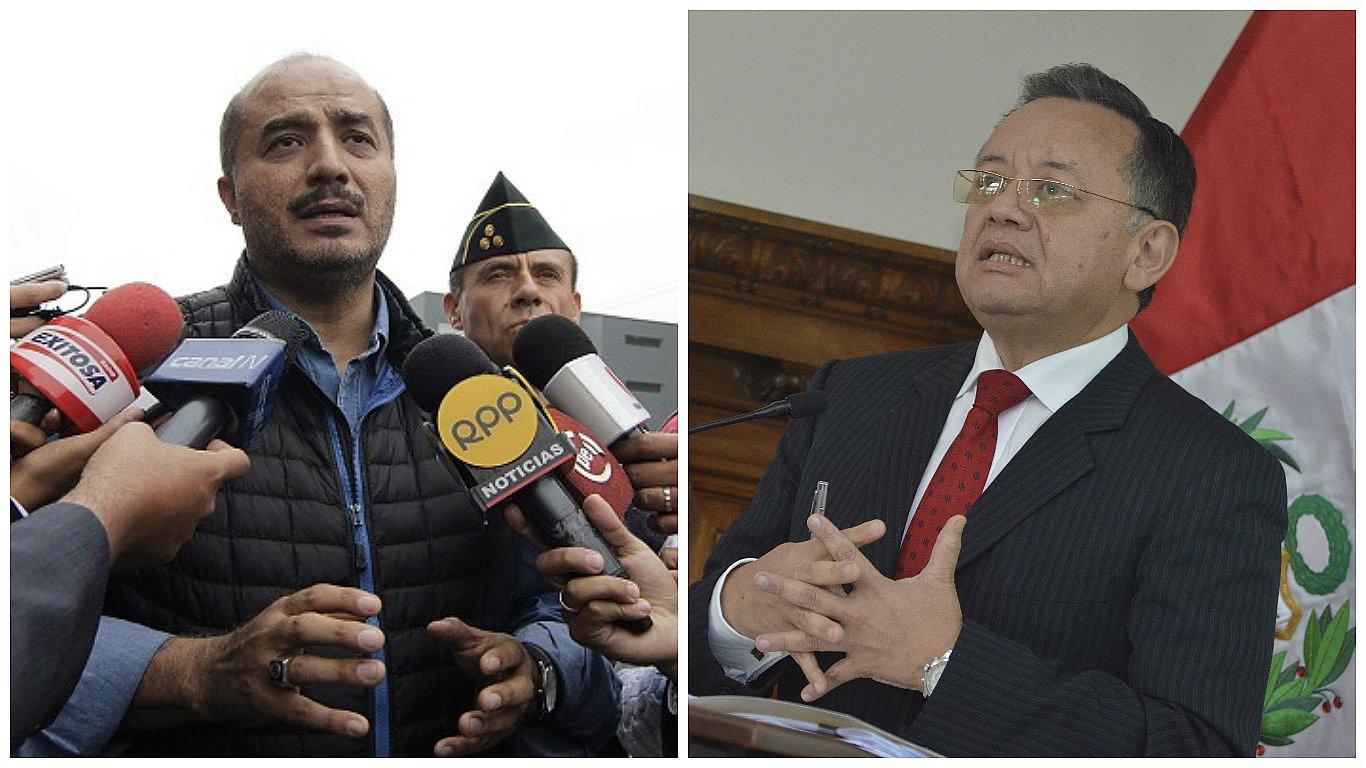 Ministro del Interior llama “novato” a Contralor de la República