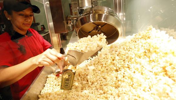 ¿Podrán sobrevivir los cines sin la venta de pop corn? (Foto: Difusión)