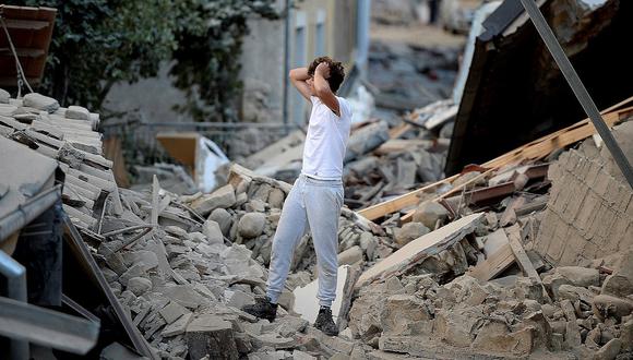 Terremoto en Italia: el desconsolado testimonio de un sobreviviente a la tragedia