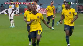 Ecuador tuvo breve alegría: gol de Moisés Caicedo para el 1-1 contra Senegal (VIDEO)