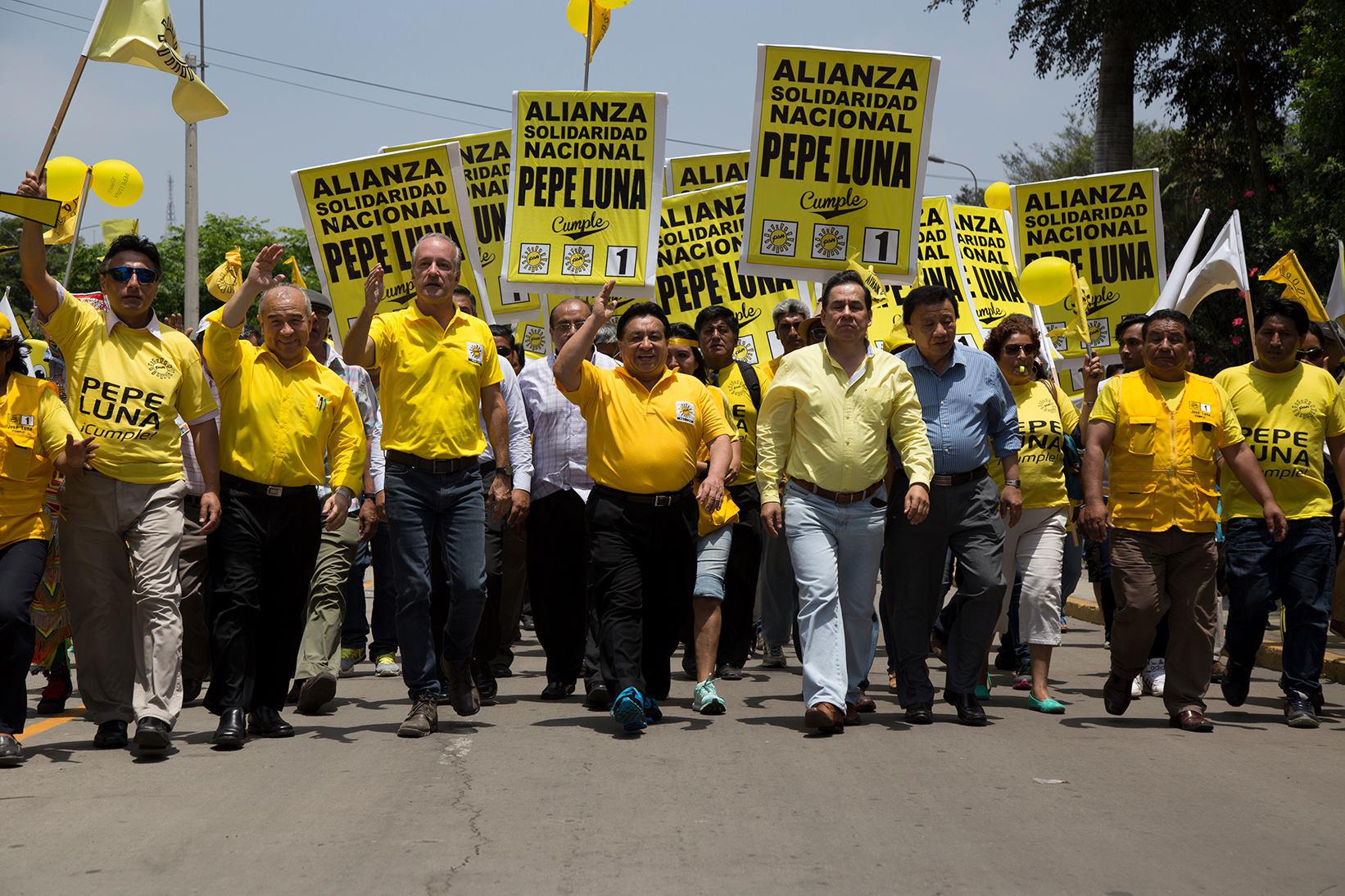 ​Solidaridad Nacional: Conozca la lista de candidatos al Congreso por Lima