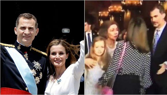 El tenso momento entre la reina Sofía y su nuera Letizia por una foto con sus nietas (VIDEO)