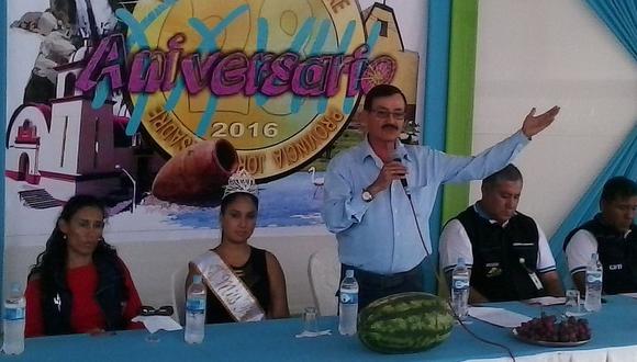 Alcalde Manuel Oviedo denuncia que Moquegua quiere quitar territorio a Tacna