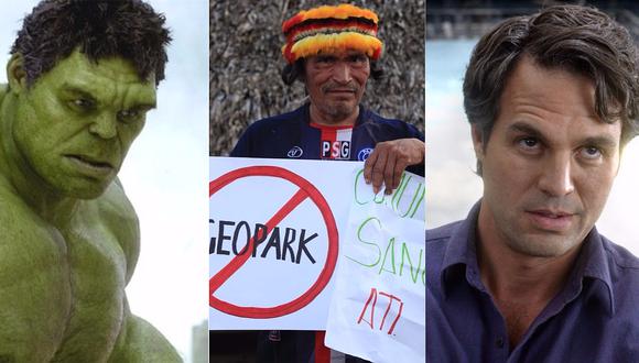 'Hulk' suma su apoyo a la lucha de las comunidades indígenas del Perú 