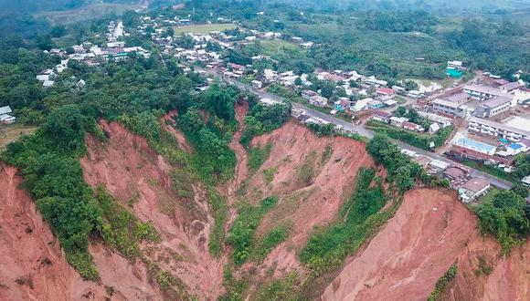 Erosión de tierras tiene preocupado a la población/foto: Correo