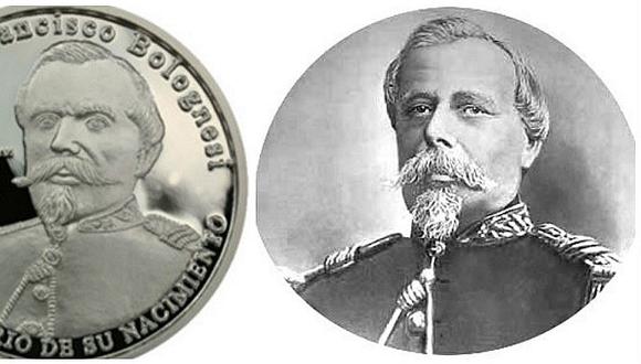 BCR: A partir de hoy circulará moneda de plata alusivo a Francisco Bolognesi