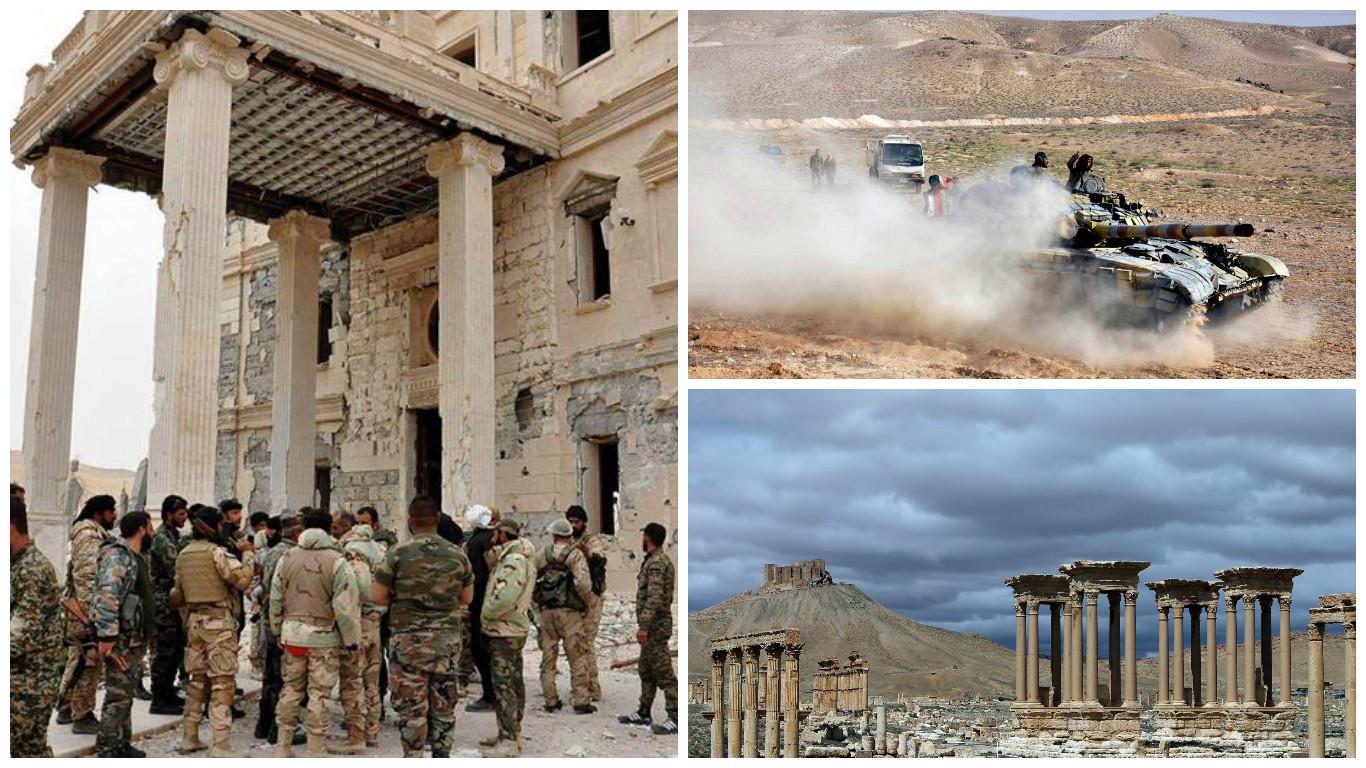 Estado Islámico: Ejército sirio arrebata a yihadistas el control de antigua ciudadela de Palmira