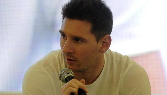 Fundación Messi donará US$ 100 mil en favor de niños peruanos