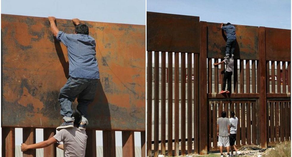Resultado de imagen de ilegalñes crusando la frontera