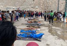 Arequipa: Fiscalía identifica a 10 de los 12 cuerpos encontrados en Secocha