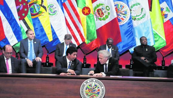 Misión OEA podría lapidar al Gobierno. (Foto: Alessandro Currarino/@photo.gec)