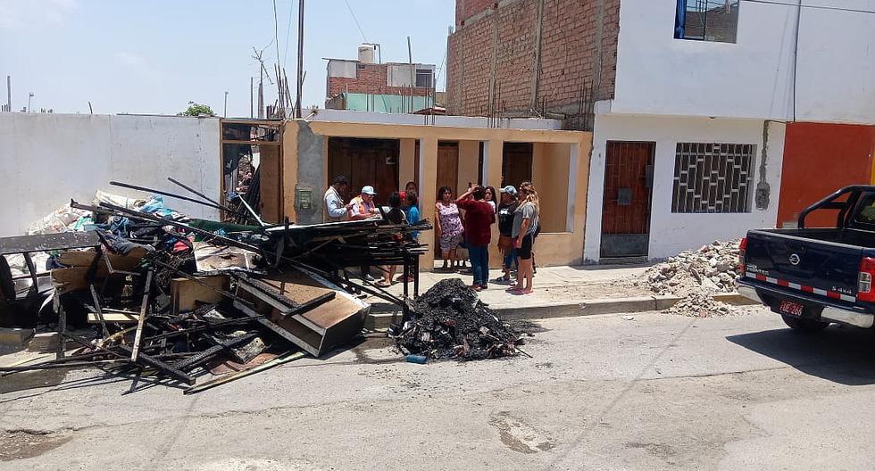Incendio deja en la calle a humilde familia en Pisco | EDICION | CORREO