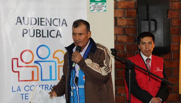 Ciudadanos de Acobamba y Huancavelica presentarán sus denuncias ante la Contraloría 