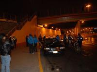 Desalojan a ambulantes en puente Primavera con Panamericana Sur