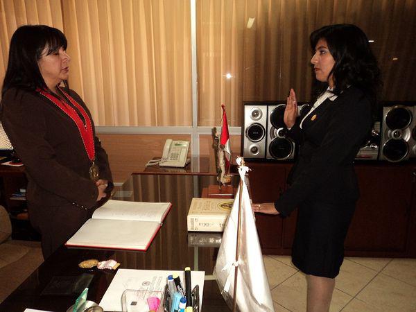 Juramenta nueva fiscal de prevención del delito