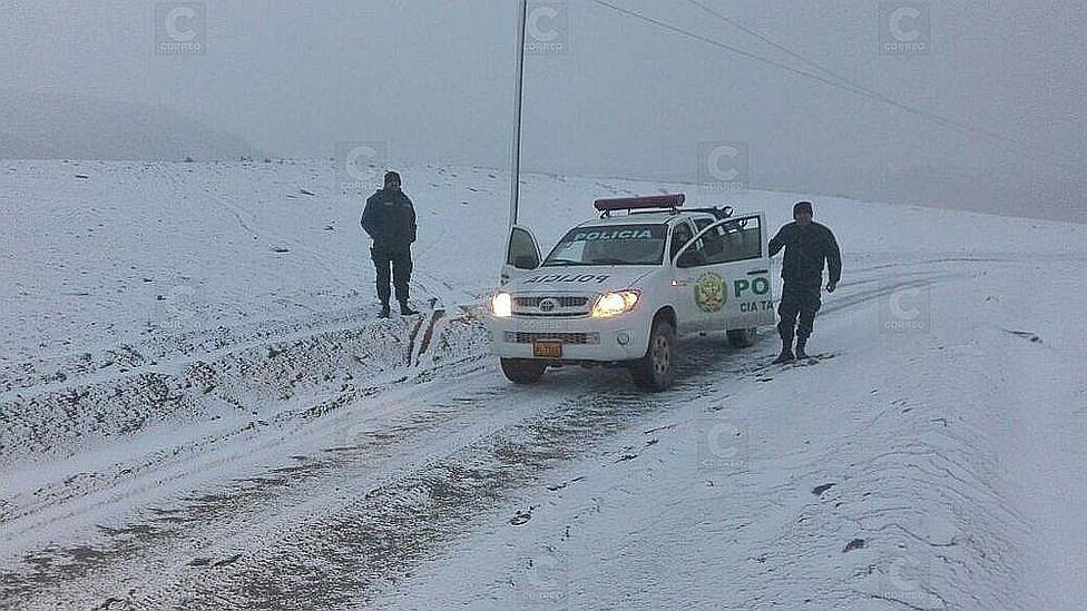 Distrito de Tarata soportó temperatura más baja del país con -20°C 
