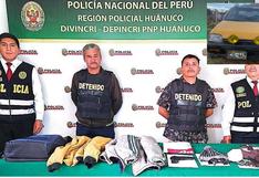 Desarticulan en Huánuco banda delictiva “las Hienas de las Boticas”