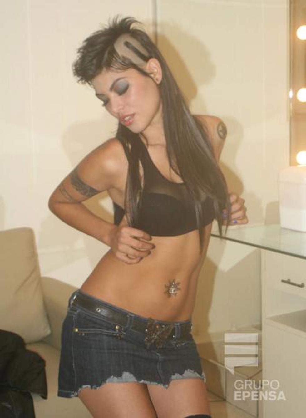 Fotos: Angie Jibaja la chica de los tatuajes que alborota Chile 