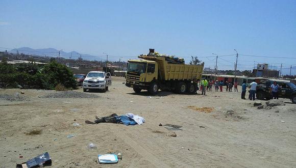 Nuevo Chimbote: Trabajador de limpieza pública muere arrollado por carro recolector