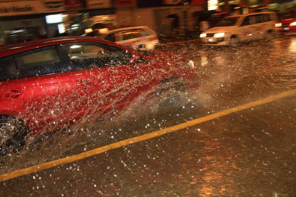 Lluvia de más de 7 horas azotó la ciudad de Huancayo (FOTOS)