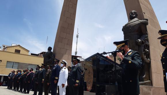 General Segundo Mejía presentó informe en ceremonia por Día de la Policía Nacional del Perú