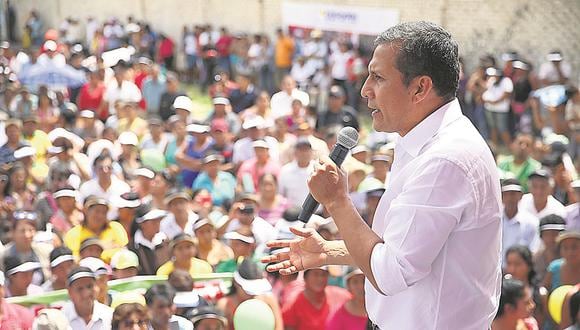 Ollanta Humala: “Sendero Luminoso recorre el sur del país”