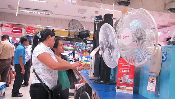 Fuerte calor acelera las ventas de ventiladores