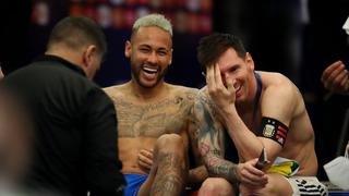 Paredes revela de qué habló Lionel Messi con Neymar luego de la final de Copa América