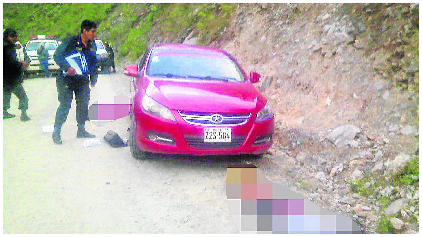 Huancavelica: ​A balazos matan a tres hombres y jovencita que iba con ellos se salva de sicarios (VIDEO)