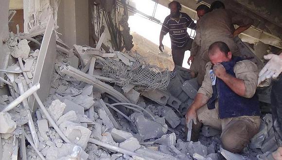 Siria: ​Al menos ocho muertos en bombardeo contra casa de oficial desertor