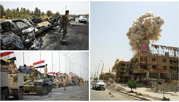 Estado Islámico: Cientos de yihadistas muertos en ataques iraquíes y de la coalición en Faluya (VIDEO)