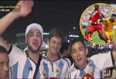Hinchas argentinos recuerdan a Perú tras vencer a Australia: “Esto es por ustedes”