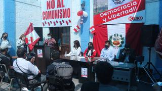 Fuerza Popular hace campaña con recuerdo de Alberto Fujimori y con estrategia de defensa del país