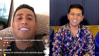 Christian Cueva canta tema que le dedicó Christian Yaipén y este le responde: “Saca las chelas”