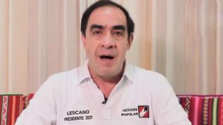 Yonhy Lescano pide disculpas y anuncia nueva visita a Puno