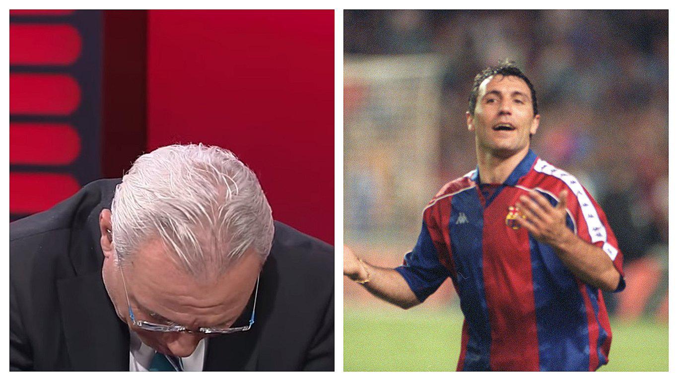 ​Hristo Stoichkov lloró durante entrevista en vivo por racismo en Bulgaria (VIDEO)