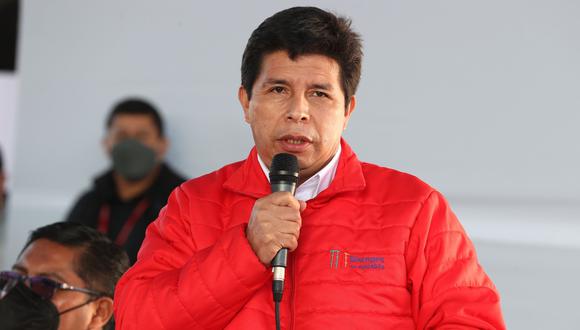 El presidente Pedro Castillo es investigado por la Fiscalía de la Nación. Foto: Presidencia