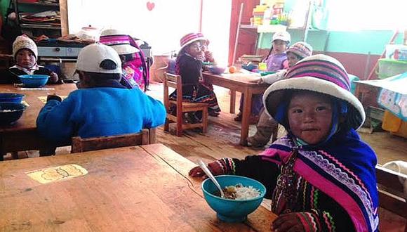 Apurímac: Escolares de zonas más pobres reciben desayunos y almuerzos