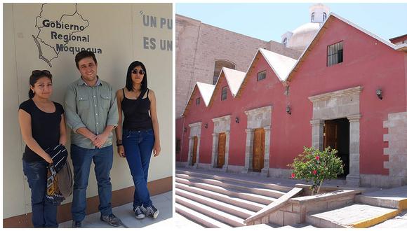 Chilenos visitaron Moquegua para conocer viviendas con techo mojinete