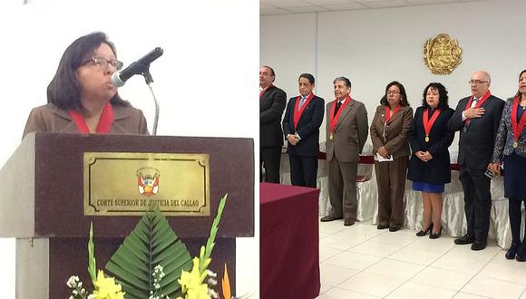 Flor Aurora Guerrero juramentó como nueva presidenta de la CSJ del Callao en reemplazo de Walter Ríos (VIDEO)