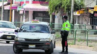 Tres de cada diez vehículos incumplen  protocolos sanitarios en Huancayo