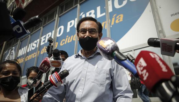 Martín Vizcarra recibió una orden de comparecencia con restricciones en lugar de prisión preventiva. (Foto: GEC)