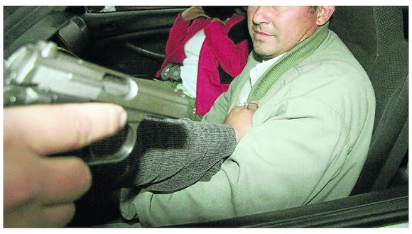 ​Encapuchados armados roban S/35 mil a pareja que transportaba cemento